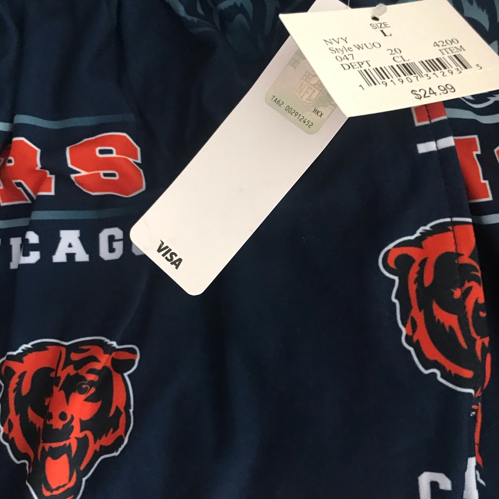 Official NFL Chicago bears sleep pants